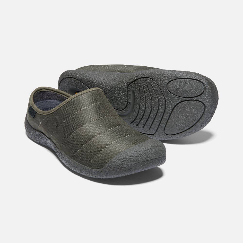 Keen Tofflor Herr Olivgröna - Howser Slide - 582649PTY